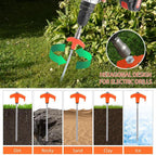Balenie 10 otočných kolíkov do stanu so závitom, kolíky, stabilné na kempovanie a outdoor